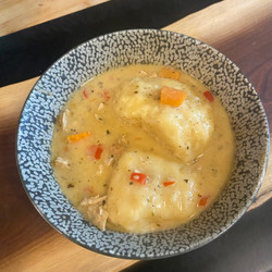 Copy of Creamy Cajun Chicken and Dumpling Soup