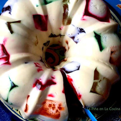 Gelatina Mosaico. Mosaic Gelatin