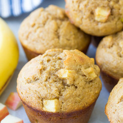 Apple Banana Muffins