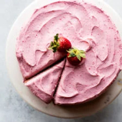 Homemade Strawberry Cake