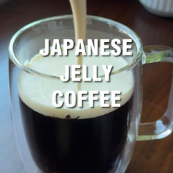 Jiggly Japanese Coffee Jelly