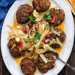 Pan Fried Meatballs