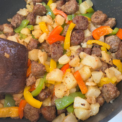 Sausage, Potatoes &amp; Peppers