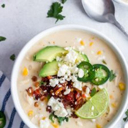Mexican Street Corn White Chicken Chili