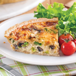 Quiche Aux Champignons Et Poireaux