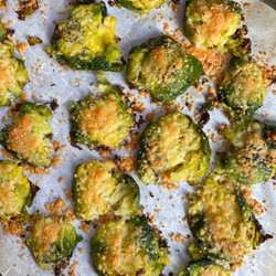 Crispy Smashed Brussels Sprouts