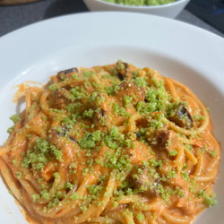 Tomato and Burrata Pasta