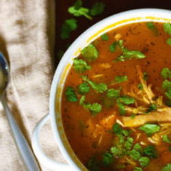 Puerto Rican Chicken Noodle Soup