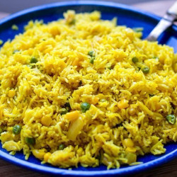 Instant Pot Yellow Rice With Corn &amp; Peas