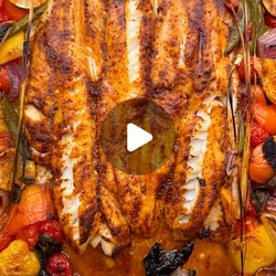 Easy Mediterranean Grilled Cod