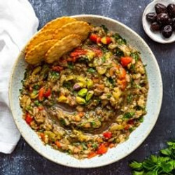 Baba Ganoush Without Tahini