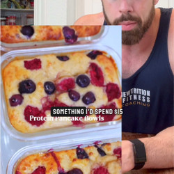 Protein Pancake Bowl