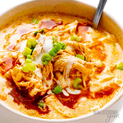 Buffalo Chicken Soup Recipe (3 Ways!)