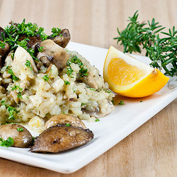 Oozy Mushroom Risotto – A Jamie Oliver 30-minute Meal